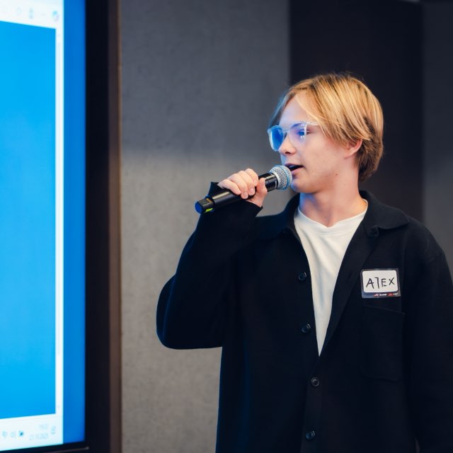 Presenting at HackTech 2025